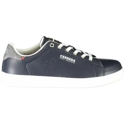 Sporty Lace-Up Sneaker with Contrast Details , male, Sizes: 8 UK, 9 UK, 10 UK, 6 UK, 7 UK - Carrera - Modalova