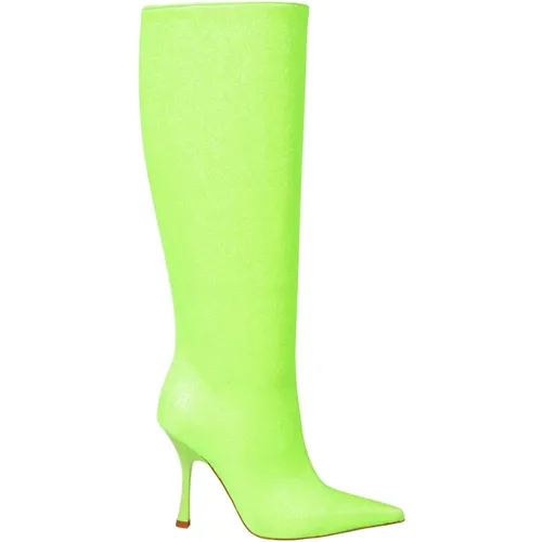 Neon Glitzer Stiefel , Damen, Größe: 35 EU - Liu Jo - Modalova