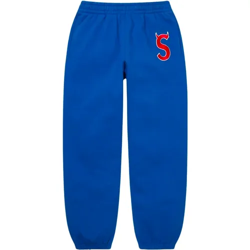 Limited Edition S Logo Sweatpant Fw22 , male, Sizes: L - Supreme - Modalova