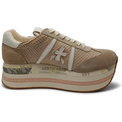 Wildleder Python Sneakers Plateau - Premiata - Modalova