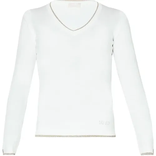 Sweater Elegant Versatile Minimalist , female, Sizes: XS, M - Liu Jo - Modalova