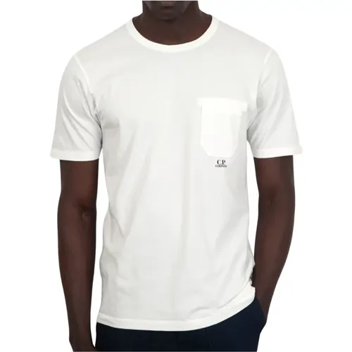 Stylish T-shirts and Polos , male, Sizes: L, M, XL - C.P. Company - Modalova