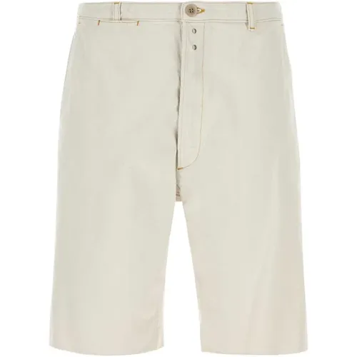 Moderne Kreide Denim Bermuda Shorts , Herren, Größe: 2XS - Maison Margiela - Modalova