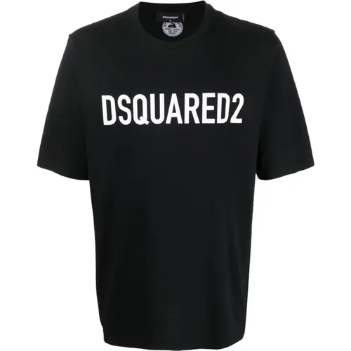 Short sleeve t-shirt , male, Sizes: XL, 2XL, L - Dsquared2 - Modalova