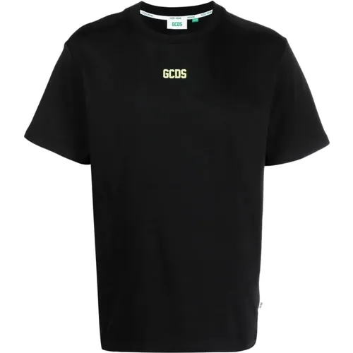 Grünes Baumwoll-Casual-T-Shirt - GCDS - Modalova