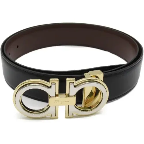 Pre-owned Leather belts , female, Sizes: ONE SIZE - Salvatore Ferragamo Pre-owned - Modalova