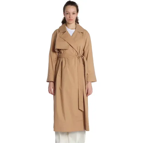 Cotton Trench Coat , female, Sizes: S, 2XS - OOF Wear - Modalova