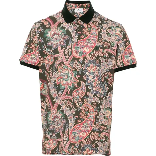 Lässiges Baumwoll-T-Shirt , Herren, Größe: 3XL - ETRO - Modalova