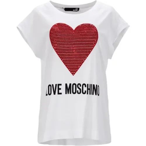 Pre-owned Cotton tops , female, Sizes: M - Moschino Pre-Owned - Modalova