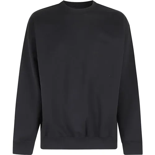 Rundhals-Sweatshirt , Herren, Größe: S - Y-3 - Modalova