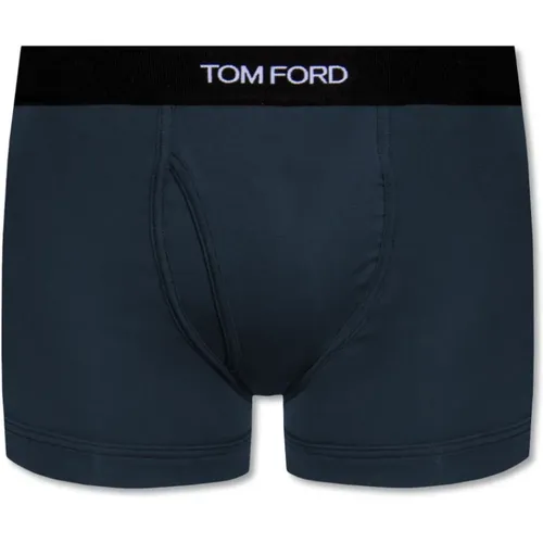 Boxers with logo , male, Sizes: S - Tom Ford - Modalova