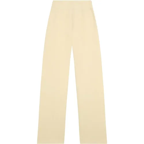 High-waisted linen and virgin wool pants , female, Sizes: M, XL, 2XL, S - Cortana - Modalova