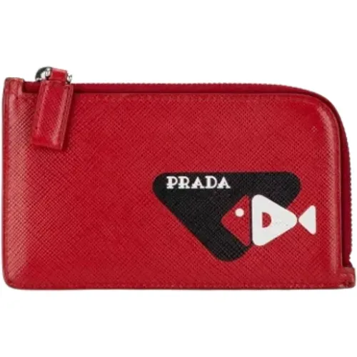 Pre-owned Leather home-office , female, Sizes: ONE SIZE - Prada Vintage - Modalova