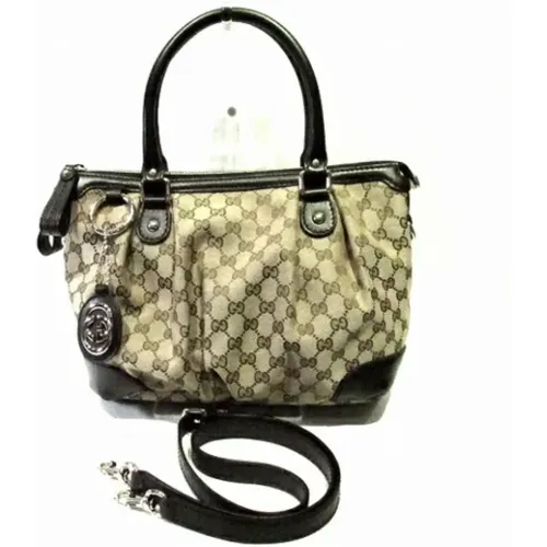 Pre-owned Canvas gucci-bags , female, Sizes: ONE SIZE - Gucci Vintage - Modalova