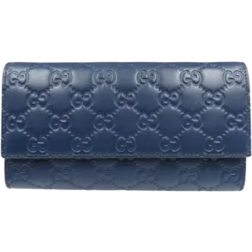 Pre-owned Leather wallets , female, Sizes: ONE SIZE - Gucci Vintage - Modalova