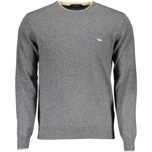 Herren Grauer Pullover , Herren, Größe: 2XL - Harmont & Blaine - Modalova