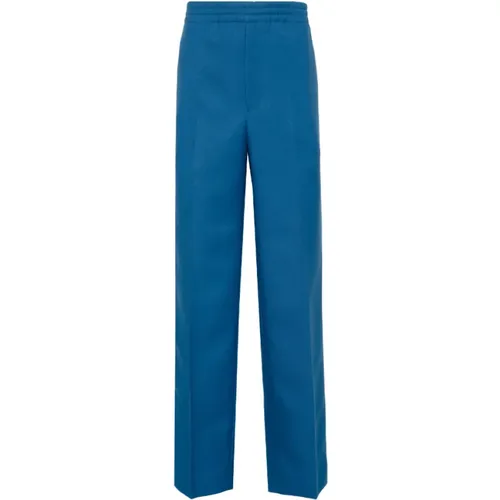 Straight-leg trousers , male, Sizes: L, M - Gucci - Modalova