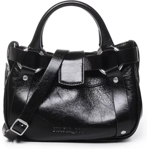 Cowhide Handbag with Handles , female, Sizes: ONE SIZE - Biasia - Modalova