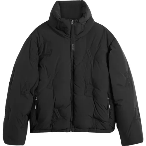 Monogramm Steppjacke mit Daunenfüllung , Herren, Größe: XS - Axel Arigato - Modalova