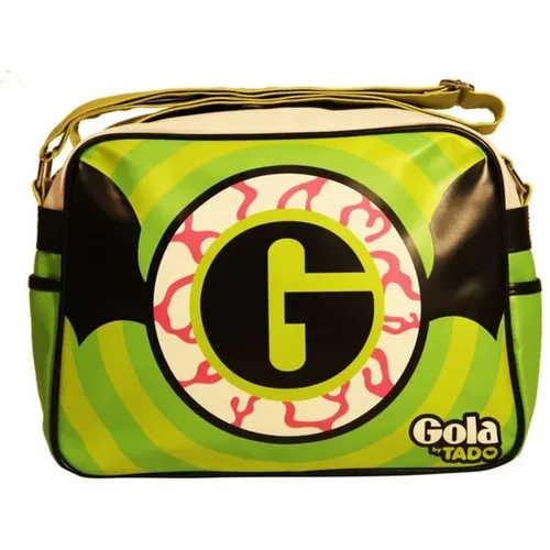 Grüne Stoffhandtasche mit Logo-Druck - Gola - Modalova