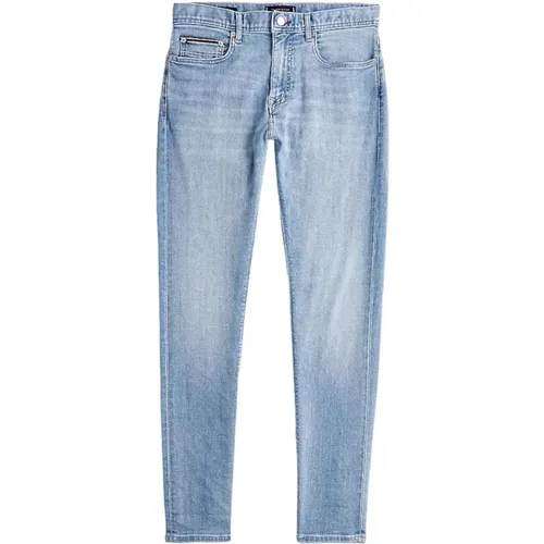 Slim-fit Denim Jeans , male, Sizes: W36 L30 - Tommy Hilfiger - Modalova