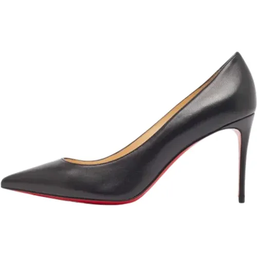 Pre-owned Leather heels , female, Sizes: 7 UK - Christian Louboutin Pre-owned - Modalova