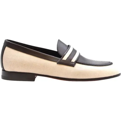 Stilvolle Mokassin-Loafers für Frauen - Santoni - Modalova