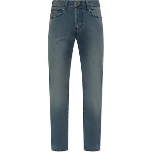 J45 reguläre Art Jeans , Herren, Größe: W29 - Emporio Armani - Modalova