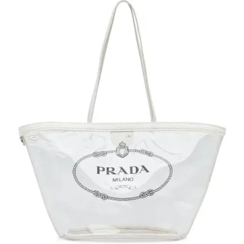 Pre-owned Vinyl prada-bags , female, Sizes: ONE SIZE - Prada Vintage - Modalova