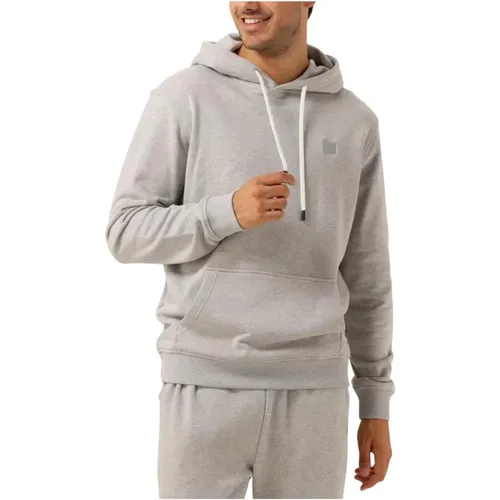 Logo Hoodie für Männer , Herren, Größe: L - Scotch & Soda - Modalova