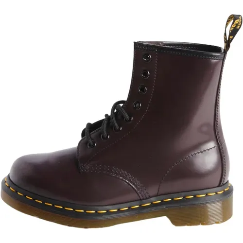 Leather Lace-Up Boots , female, Sizes: 3 UK - Dr. Martens - Modalova