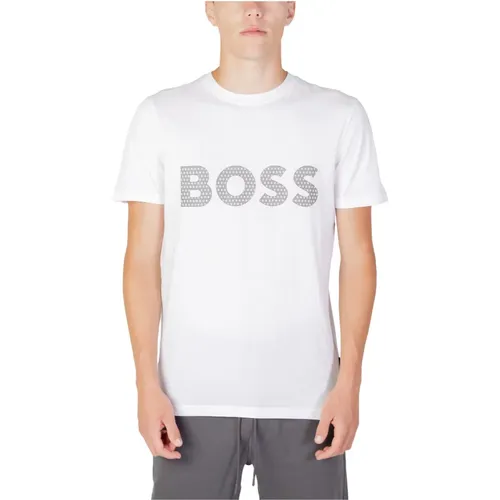 Men`s Classic Cotton T-Shirt , male, Sizes: L, M, XL - Boss - Modalova