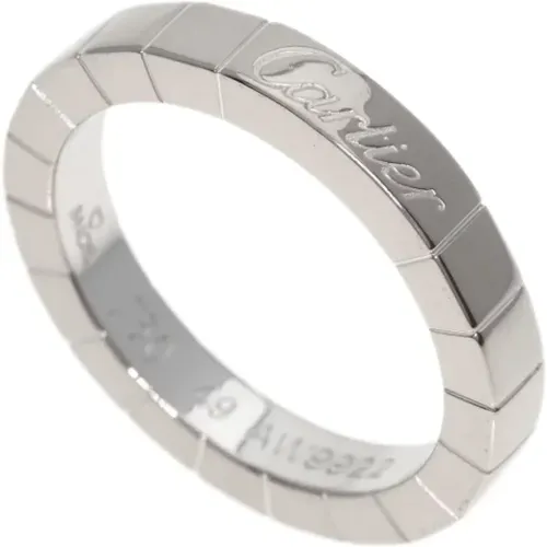 Pre-owned White Gold rings , female, Sizes: ONE SIZE - Cartier Vintage - Modalova