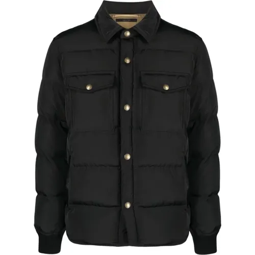 Buttoned Outer Shirt , male, Sizes: 2XL - Tom Ford - Modalova