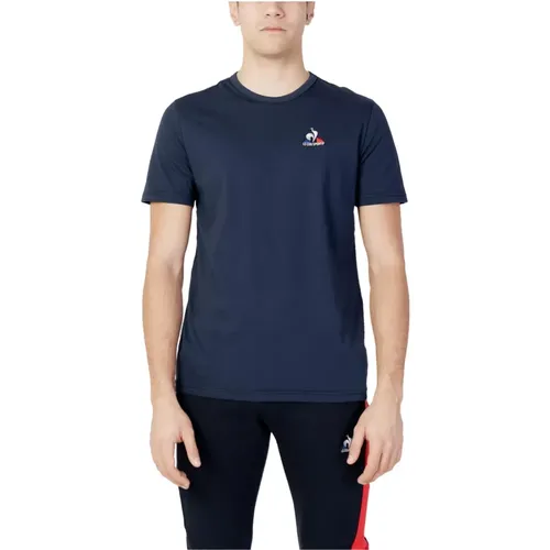 T-Shirts , male, Sizes: S, XL, M, L - Le Coq Sportif - Modalova