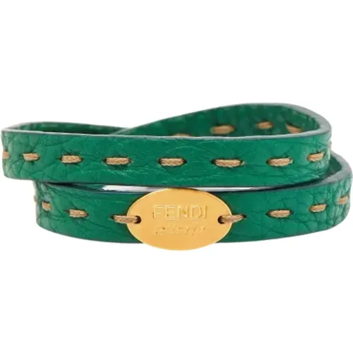 Pre-owned Fabric bracelets , female, Sizes: ONE SIZE - Fendi Vintage - Modalova
