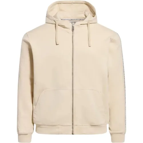 Hooded Zip-Up Sweatshirt - Ideal for Sports and Leisure , male, Sizes: M, S - Bikkembergs - Modalova