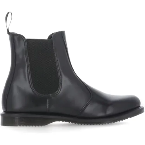 Schwarze Leder Chelsea Stiefel - Dr. Martens - Modalova