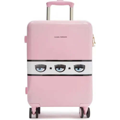 Stilvolle Koffer für Reisen , Damen, Größe: ONE Size - Chiara Ferragni Collection - Modalova