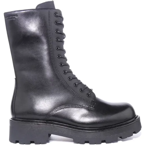 Utility Style Leather Boots in , female, Sizes: 6 UK - Vagabond Shoemakers - Modalova
