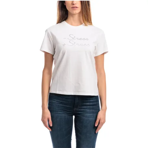 Emilie T-Shirt , Damen, Größe: M - MC2 Saint Barth - Modalova