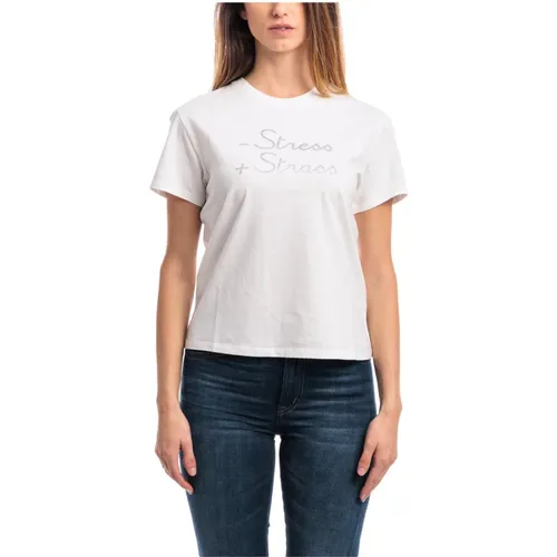 Emilie T-shirt , female, Sizes: S, M - MC2 Saint Barth - Modalova