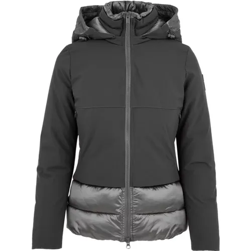Grey Coat for Women , female, Sizes: L, S, XS - BomBoogie - Modalova
