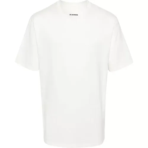 Saisonales grafisches Druck-T-Shirt , Herren, Größe: L - Jil Sander - Modalova