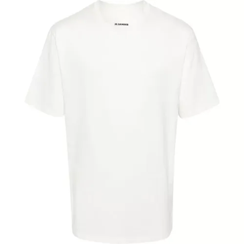 Saisonales grafisches Druck-T-Shirt , Herren, Größe: S - Jil Sander - Modalova