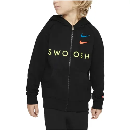 Junior Doppel Swoosh Sweatshirt - Nike - Modalova