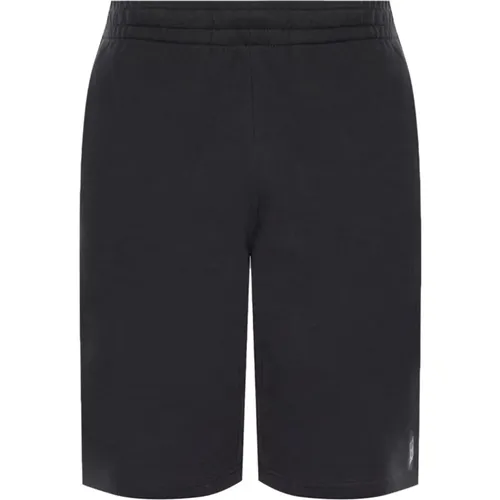 Sweat shorts with logo , male, Sizes: L, XL, S - Emporio Armani EA7 - Modalova