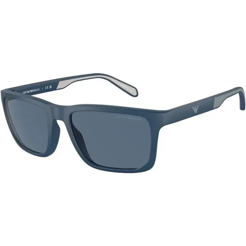 Frame Lens Sunglasses , male, Sizes: 57 MM - Emporio Armani - Modalova