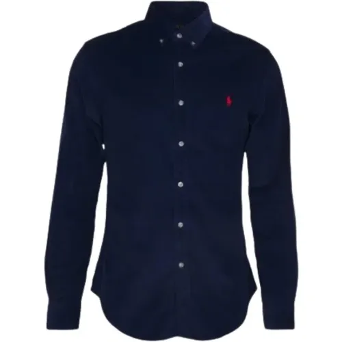 Slim Corduroy Shirt , male, Sizes: 2XL, L, M, XL - Polo Ralph Lauren - Modalova