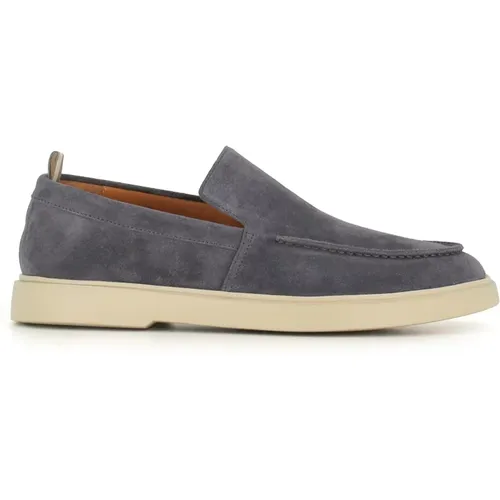 Suede Slip-On Sandals , male, Sizes: 8 UK, 10 UK, 8 1/2 UK, 7 UK, 9 UK, 7 1/2 UK - Officine Creative - Modalova